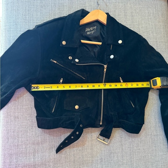 Vintage Women’s Black Suede Tannery West Jacket - Picture 3 of 5